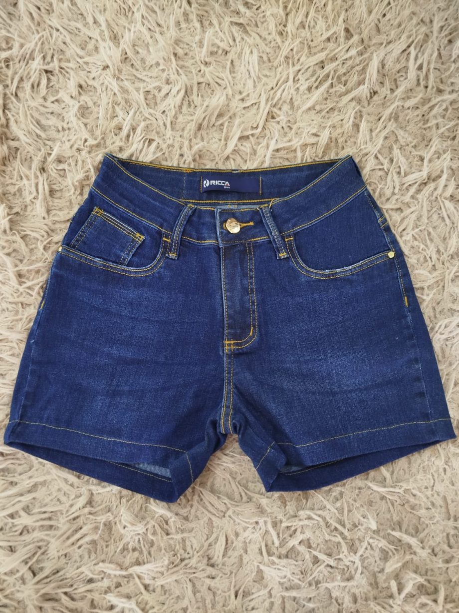 Short Jeans feminina Tradicional
