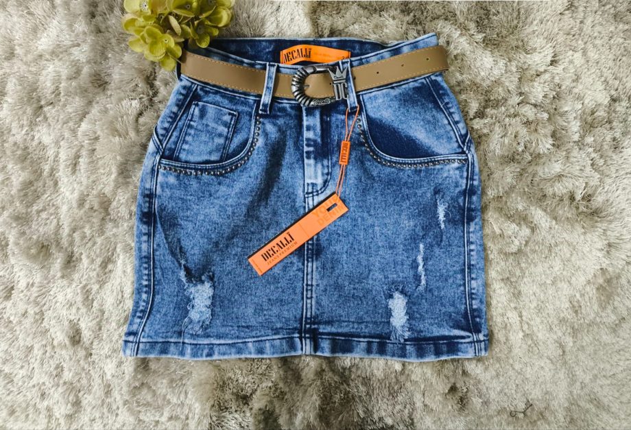 Saia Jeans Decalli