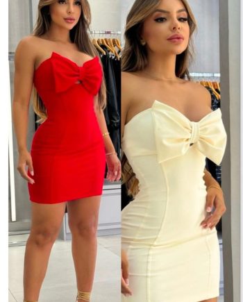 Vestido Tomara que Caia Laço