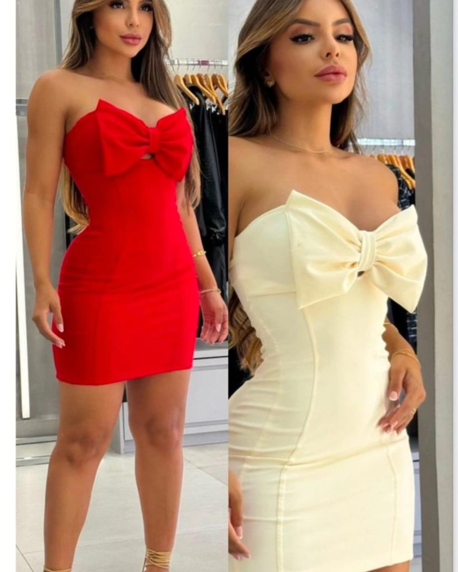 Vestido Tomara que Caia Laço
