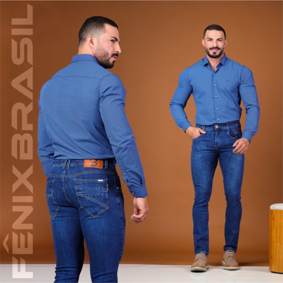 Calça Masculina Regular Fit And