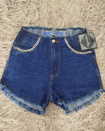 Short Jeans feminina