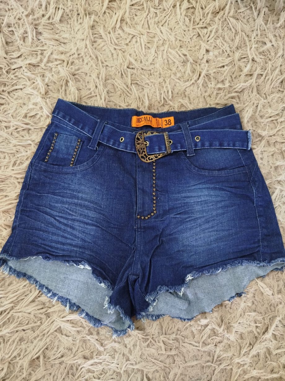 Short Jeans Feminina Decalli
