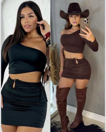 Conjunto Festa Fashion Mula Manca | Preto